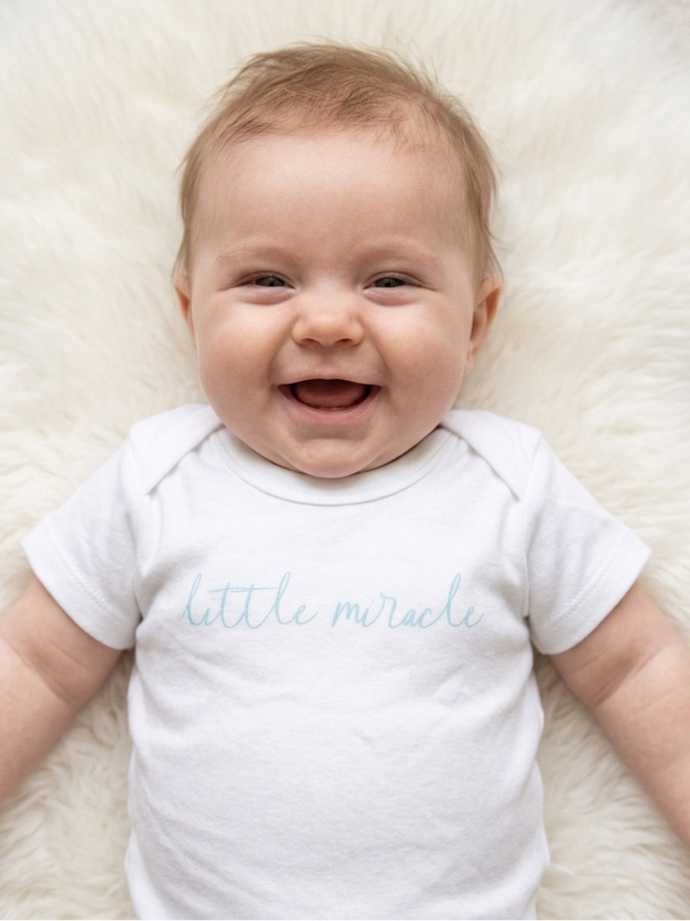 Tiny Victories "Little Miracle" Graphic Bodysuit